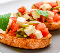 Tomato bruschetta