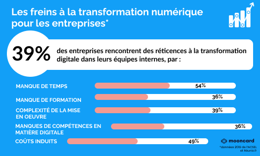 frein à la transformation numérique