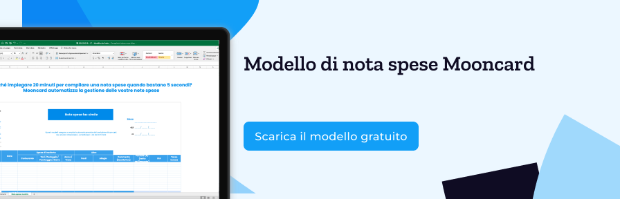 modello nota spese