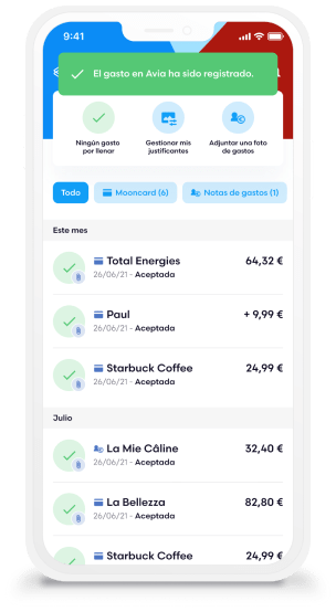 software de nota de gastos