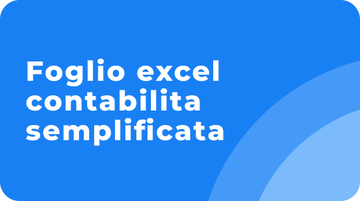 Foglio excel contabilita semplificata