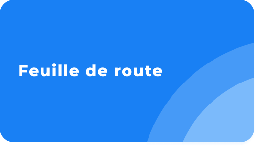 Modèle feuille de route