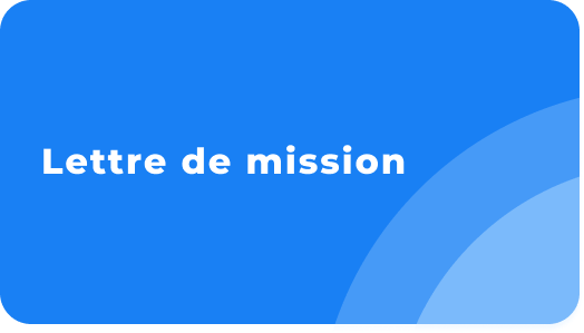 Modèle lettre de mission